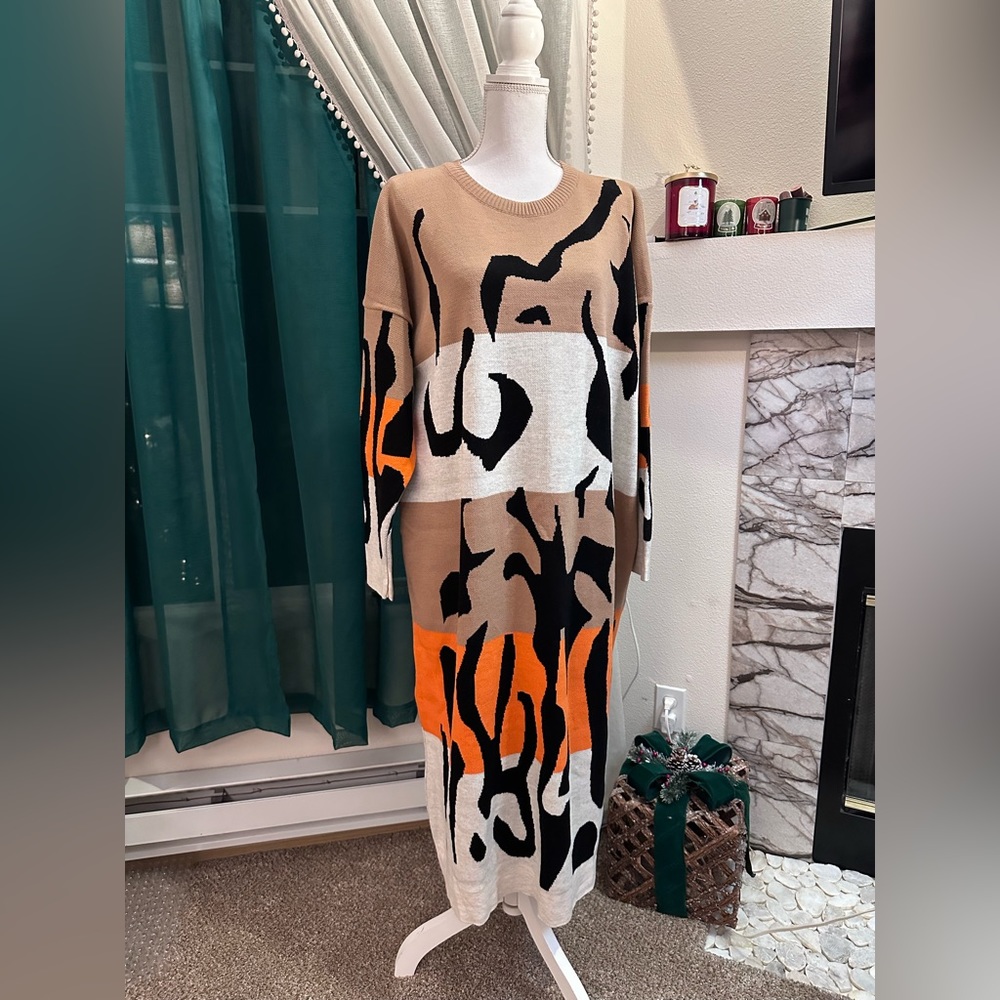 Knitwear dress/tunic